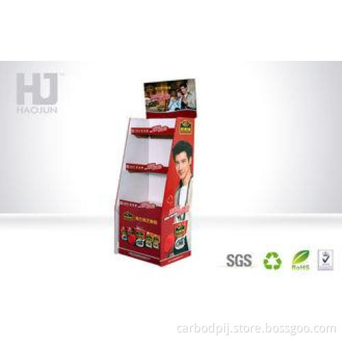 Black Sesame Soup Cardboard Floor Displays With 3 Pallets I